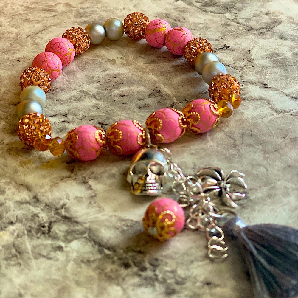 Pinky Bones Bracelet